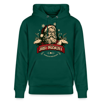 JIBT NÜSCHT - Unisex Bio-Hoodie - Forest