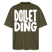 DOLLET DING-Dit Berlin Shirt mit Kodderschnauze-Oversized Unisex Bio - Khaki
