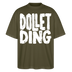 DOLLET DING-Dit Berlin Shirt mit Kodderschnauze-Oversized Unisex Bio - Khaki