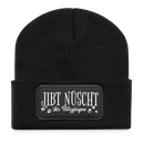 JIBT NÜSCHT zu Weihnachten in Berlin-Beanie - Schwarz