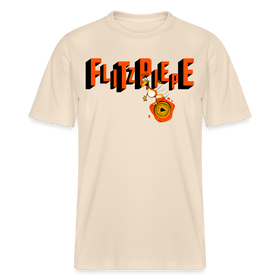 FLITZPIEPE - Relaxed Fit Unisex Bio-T-Shirt - Naturweiß