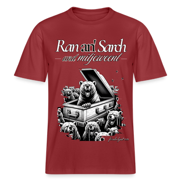 Ran an Sarch-Relaxed Fit Unisex Bio-T-Shirt II - Erdrot