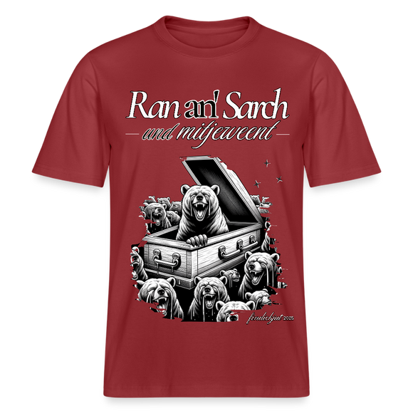 Ran an Sarch-Relaxed Fit Unisex Bio-T-Shirt II - Erdrot