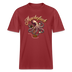 MUCKEFUCK - Relaxed Fit Unisex Bio-T-Shirt - Erdrot
