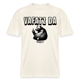 VAFATZ DA-Relaxed Fit Unisex Bio-T-Shirt - Naturweiß 