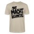 Berlin Shirt mit Berliner Spruch-DIT MACHTE URST LUNTE-Unisex bio T-Shirt - Beige
