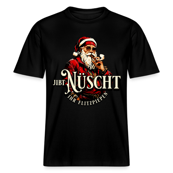 JIBT NÜSCHT IHR FLITZPIEPEN - Relaxed Fit Unisex Bio-T-Shirt - Schwarz