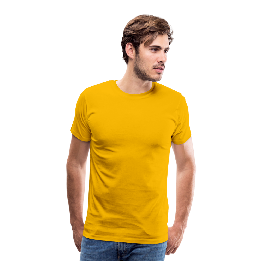 BERLINER LATSCH UND BOMMEL - Männer Premium T-Shirt - Sonnengelb