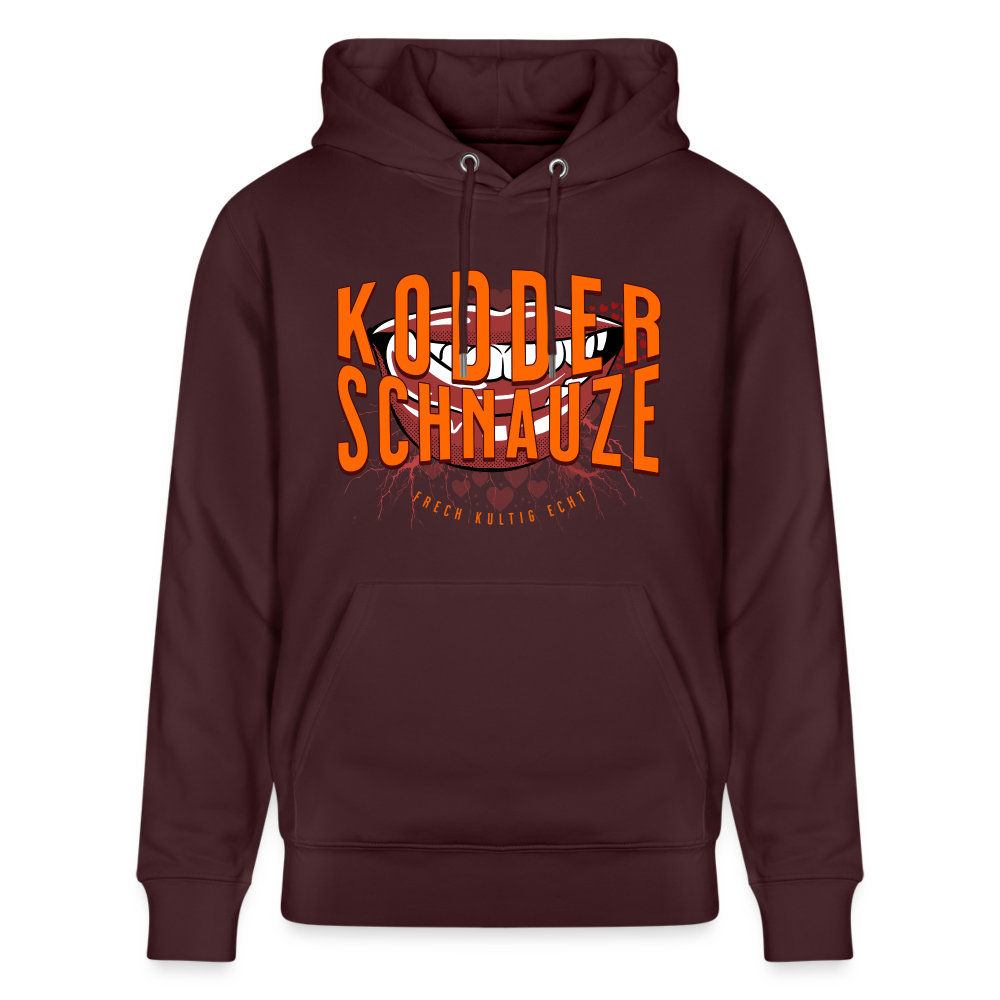 KODDERSCHNAUZE - Unisex Bio-Hoodie CRUISER - Maroon