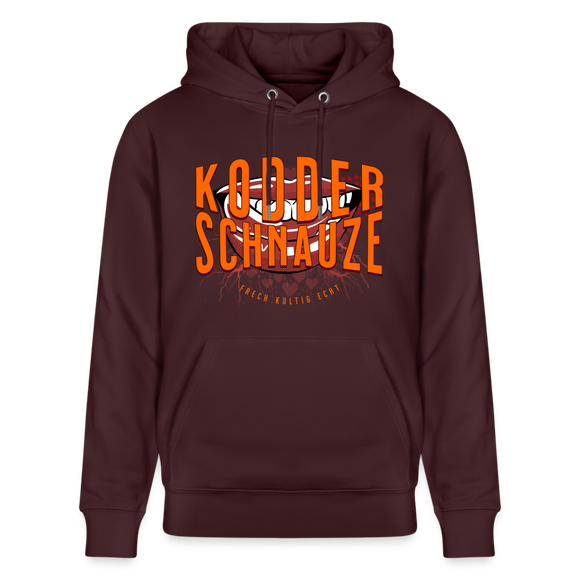 KODDERSCHNAUZE - Unisex Bio-Hoodie CRUISER - Maroon