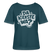 DA KIEKSTE WA?-Rundhals Frauen Bio-T-Shirt mit Berliner Schnauze - Dunkles Petrol