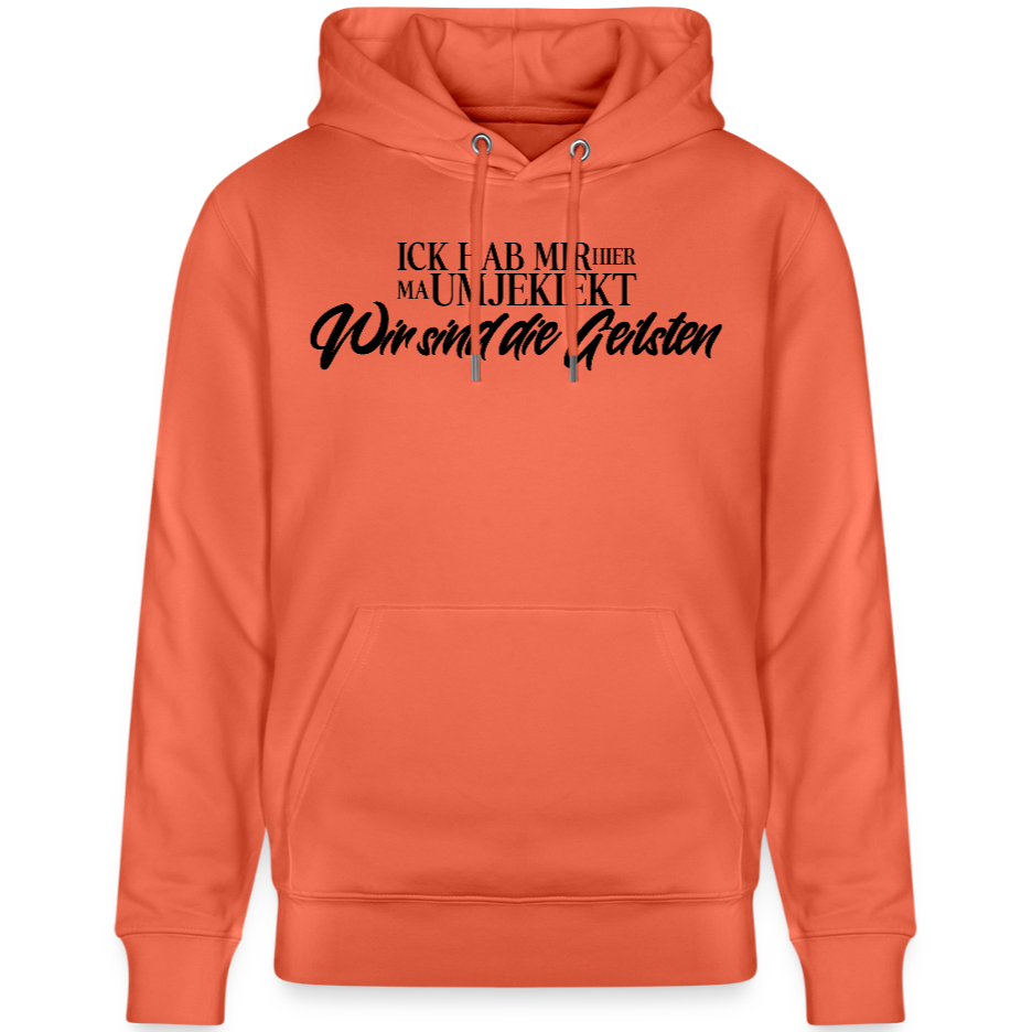 WIR SIND DIE GEILSTEN-Unisex Bio-Hoodie - Hellrot