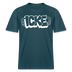 ICKE- RELAXED FIT Unisex Organic T-Shirt mit echt Berliner Schnauze - Dunkles Petrol