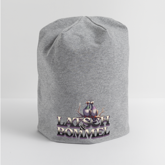 BERLINER LATSCH UND BOMMEL - Jersey-Beanie - Grau meliert