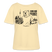 Dit Berlin Souvenir-NEESE-Rundhals Frauen Bio-T-Shirt - Creme