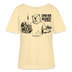 Dit Berlin Souvenir-NEESE-Rundhals Frauen Bio-T-Shirt - Creme