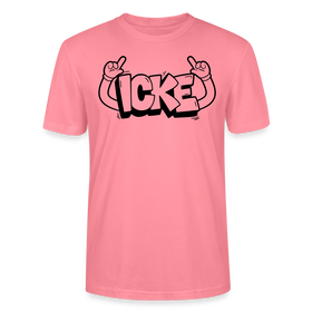 ICKE-Unisex T-Shirt mit echt Berliner Schnauze - Pink 
