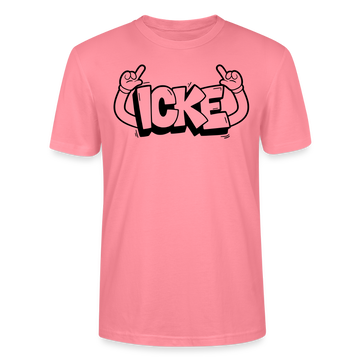 ICKE-Unisex T-Shirt mit echt Berliner Schnauze - Pink 