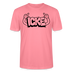 ICKE-Unisex T-Shirt mit echt Berliner Schnauze - Pink 