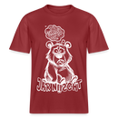 DU SCHNALLST JAR NÜSCHT- RELAXED FIT Unisex BIO T-Shirt II - Erdrot