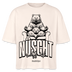 BERLIN SHIRT mit Schnauze-NÜSCHT2025-Frauen Boxy Bio-T-Shirt - Weißgrau