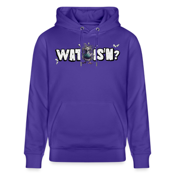 WAT IS'N?-Unisex Bio-Hoodie - Purple Love 