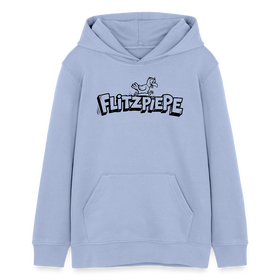 FLITZPIEPE-Teenager Bio-Hoodie - Sky
