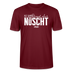 Berliner Spruch-NETT KANN ICK OOCH-Unisex T-Shirt Bio - Burgunderrot