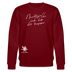 NACHTIGALL ICK HÖR DIR TRAPSEN-Unisex Bio-Sweatshirt II - Burgunderrot