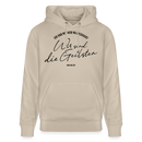 WIR SIND DIE GEILSTEN-Berlin26-Unisex Bio-Hoodie - Beige