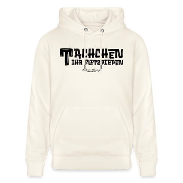 Berliner Begrüssung-TACHCHEN IHR FLITZPIEPEN-Unisex Bio-Hoodie - Naturweiß 