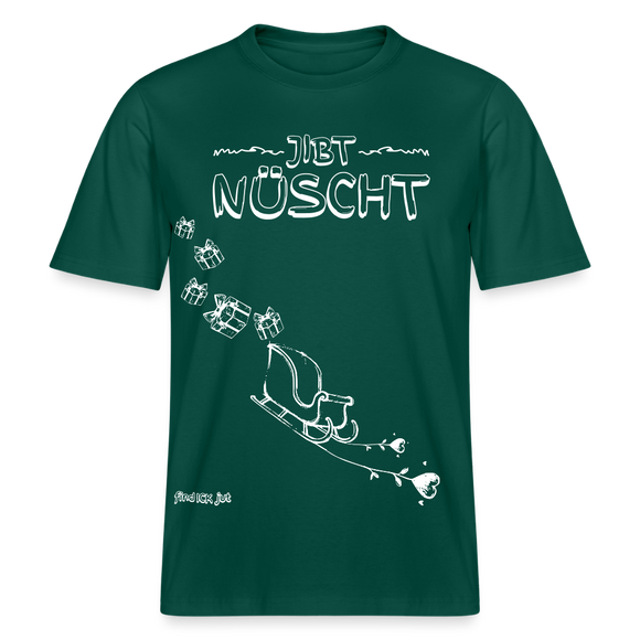 Weihnachten in Berlin 25-JIBT NÜSCHT-Unisex Relaxed Fit Bio-T-Shirt - Forest