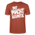 Berlin Shirt mit echt Berliner Spruch-DIT MACHT URST LUNTE-Unisex BIO T-Shirt - Terrakotta
