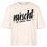 Berlin Shirt-NÜSCHT FÜR SCHWACHE NERVEN-Frauen Boxy Bio-T-Shirt mit Berliner Schnauze - Natur