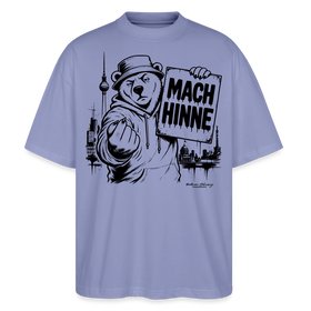 MACH HINNE – Berlin Souvenir -Oversized Unisex Bio T-Shirt - Violett