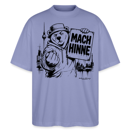 MACH HINNE – Berlin Souvenir -Oversized Unisex Bio T-Shirt - Violett