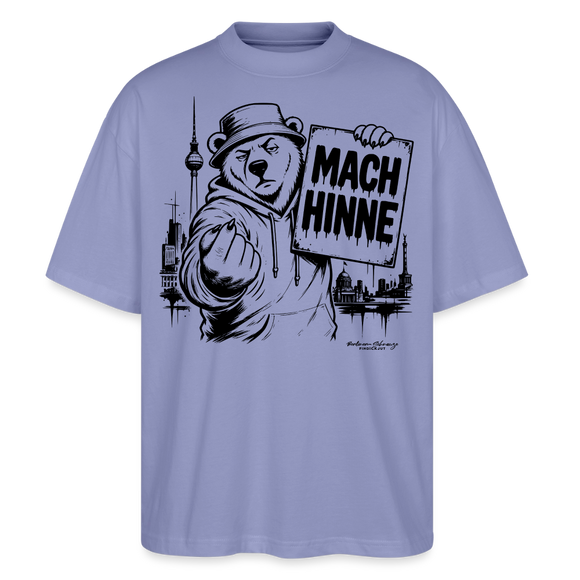 MACH HINNE – Berlin Souvenir -Oversized Unisex Bio T-Shirt - Violett