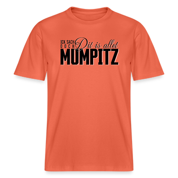 MUMPITZ-Relaxed Fit Unisex Bio-T-Shirt - Hellrot