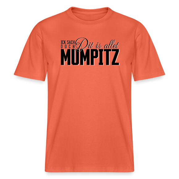 MUMPITZ-Relaxed Fit Unisex Bio-T-Shirt - Hellrot