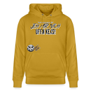 JEH MIR NICH UFFN KEKS-Unisex Bio-Hoodie - Ocker