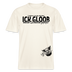 ICK GLOOB MEEN SCHWEIN PFEIFT-Relaxed Fit Unisex Bio-T-Shirt - Naturweiß 