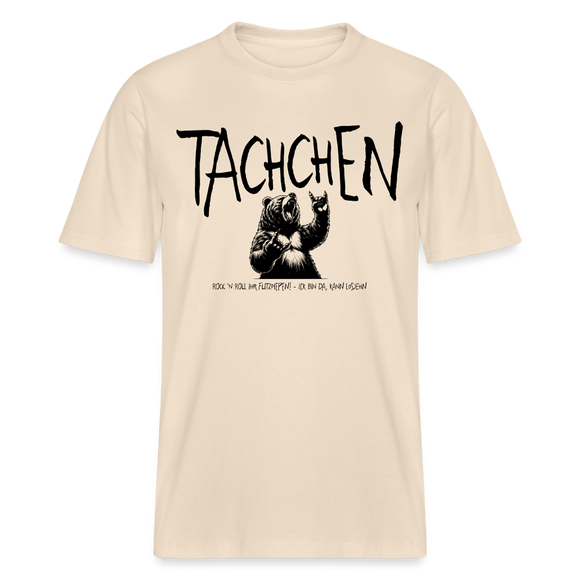 TACHCHEN BERLINER - Relaxed Fit Unisex Bio-T-Shirt - Naturweiß