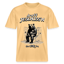 DRUFF JESCHISS'N-Relaxed Fit Unisex Bio-T-Shirt - Hellgelb