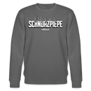 SCHNURZPIEPE-Unisex Bio-Sweatshirt - Anthrazit
