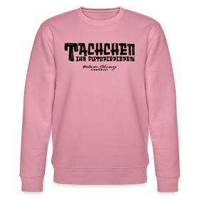 Berliner Begrüssung-TACHCHEN IHR FLITZPIEPEN-Unisex Bio-Sweatshirt - Lila Traum