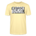 WIE LATSCH UND BOMMEL - Unisex BIO T-Shirt - Creme