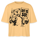 Berlin Souvenir Shirt-DIT IS SO!-Frauen Boxy Bio-T-Shirt - Mispel