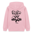Berlin Souvenir-Kinder Bio-Hoodie-BERLIN ICK LIEBE DIR - Hellrosa