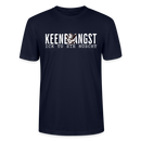KEENE ANGST ICK TU SIE NÜSCHT -  Unisex T-Shirt BIO - Navy