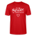 NÜSCHT FÜR SCHWACHE NERVEN-Unisex T-Shirt mit Berliner Schnauze - Rot